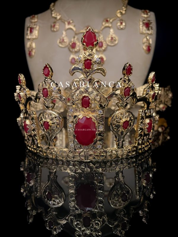 Traditionelles Brautset Gold Rot - Camray - Bild 4