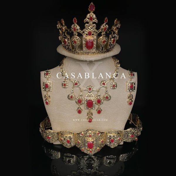 Traditionelles Brautset Gold Rot - Camray