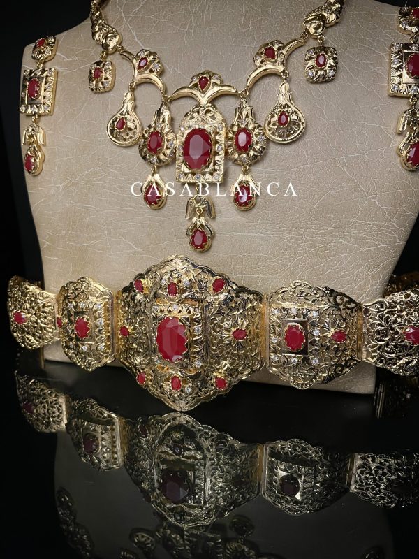 Traditionelles Brautset Gold Rot - Camray - Bild 2