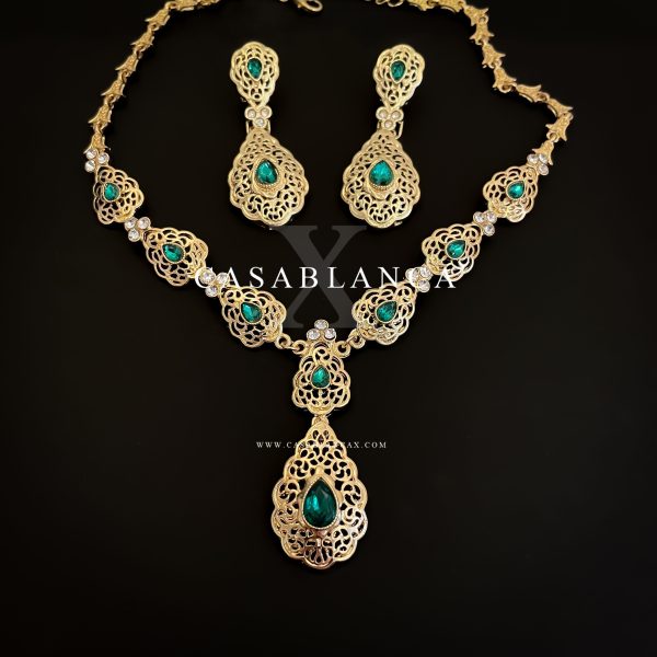 Set di gioielli in oro verde - Makda