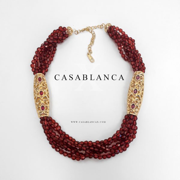 Catena d'oro Taqlidi rosso - Ariza