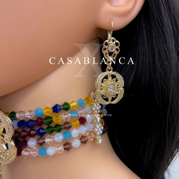 Choker in oro con set multi-oro - Maray - Immagine 2