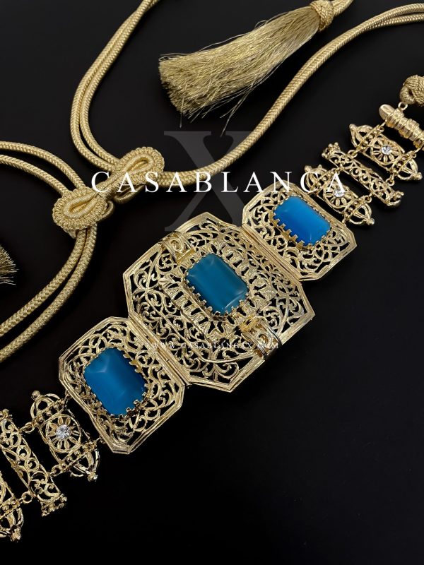 Cintura Blu Oro Mdamma - Lizuy - Immagine 4
