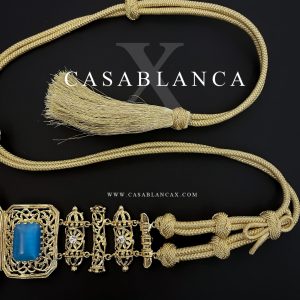 Mdamma Goud Blauw Riem - Lizuy – Image 3
