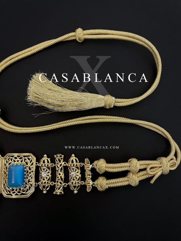 Cintura Blu Oro Mdamma - Lizuy - Immagine 3