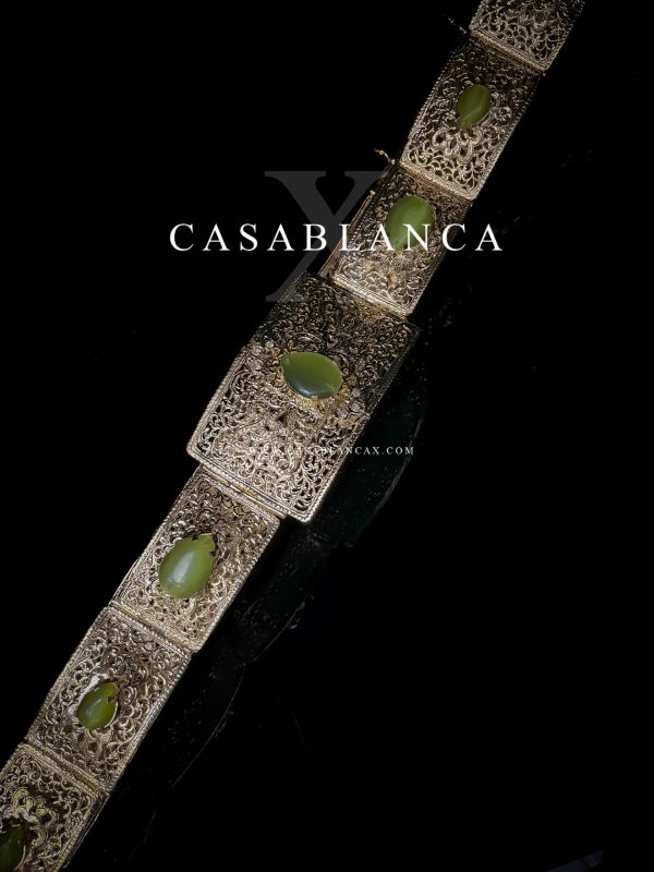 Cintura Mdamma Oro Verde - Shadiza - Immagine 3