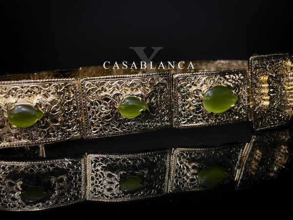 Cintura Mdamma Oro Verde - Shadiza - Immagine 4