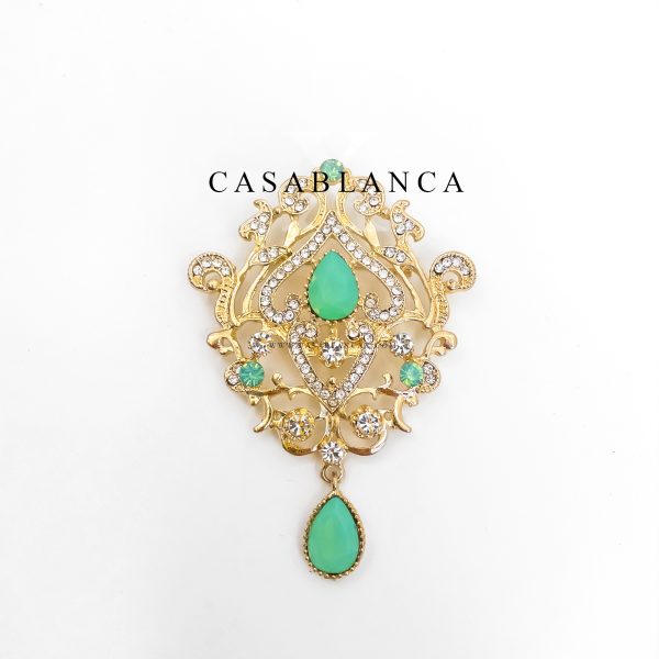 Spilla d'oro Menta - Mariha