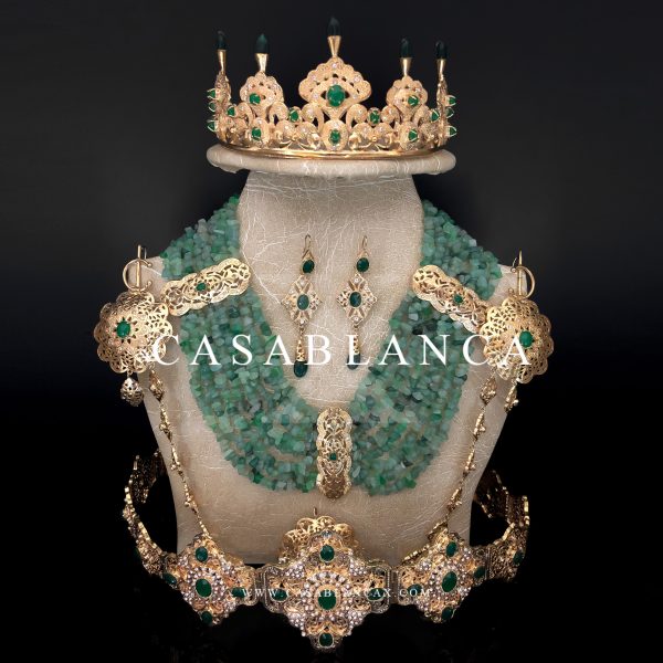 Brautschmuckset aus marokkanischem Gold - Zamiya