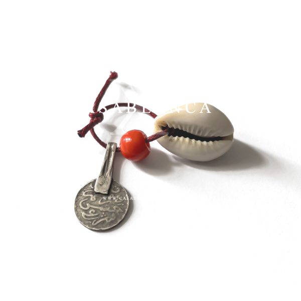 Anello all'henné con moneta e conchiglia - Arazia