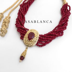 Rode Ketting Goud - Fadya - Imagen 2