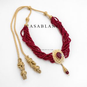 Rode Ketting Goud - Fadya - Imagen 3