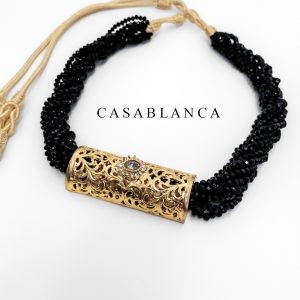Zwarte Gouden Ketting - Scurya - Afbeelding 2