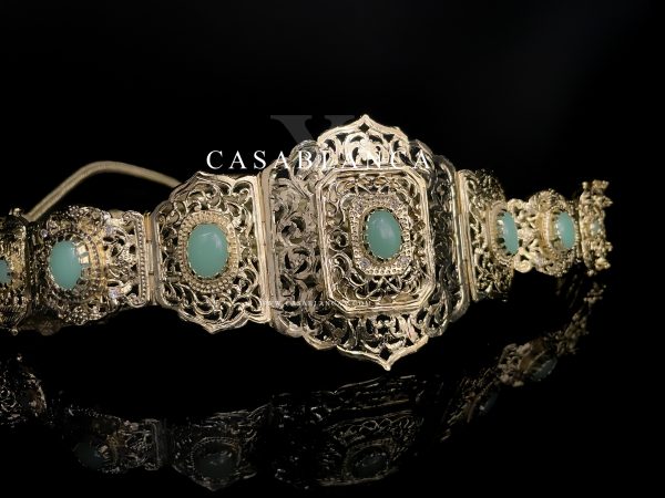 Marokkaanse Riem Met Touw Goud - Alicya - Image 3