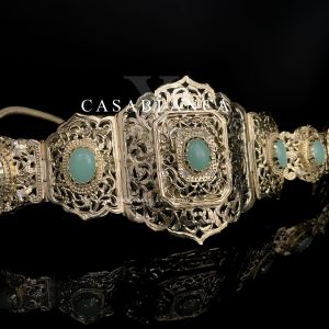 Marokkaanse Riem Met Touw Goud - Alicya - Image 3