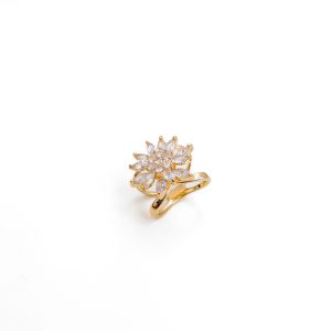 Gouden Sjaal Hoofddoek Ring - Myra - Image 2