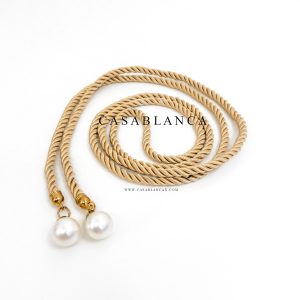 Marokkaanse Riem Touw Goud Takshita Caftan - Halou - Afbeelding 3