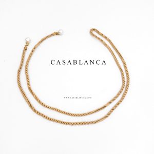 Marokkaanse Riem Touw Goud Takshita Caftan - Halou - Afbeelding 2