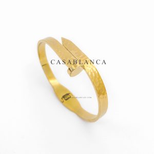 Gouden Armband Liefde in Spijker - Manya - Image 2