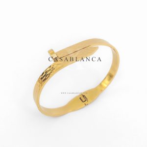 Gouden Armband Liefde in Spijker - Manya - Image 3