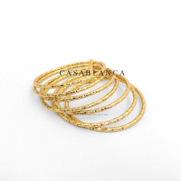 Bracelet marocain en or 7 pièces - Keyla