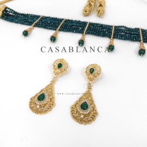 Choker Goud Groen Set Taqlidi - Selmy - Image 3