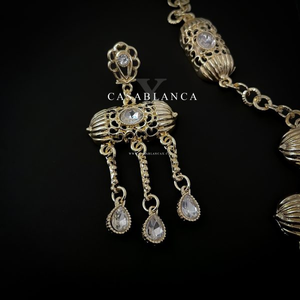 Conjunto Beldi marroquí dorado - Lya - Imagen 2