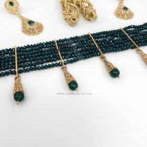 Choker Goud Groen Set Taqlidi - Selmy - Image 5