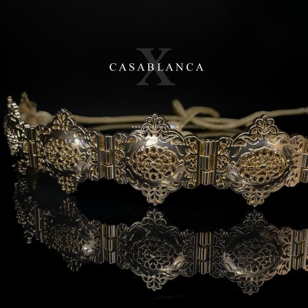 Gouden Taqlidi Takshita Lebsa Caftan Riem Touw - Radya - Image 3