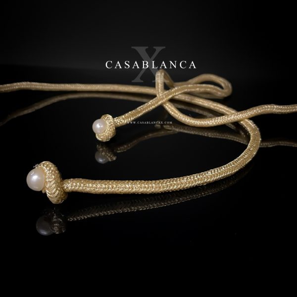 Gouden Taqlidi Takshita Lebsa Caftan Riem Touw - Radya - Image 2
