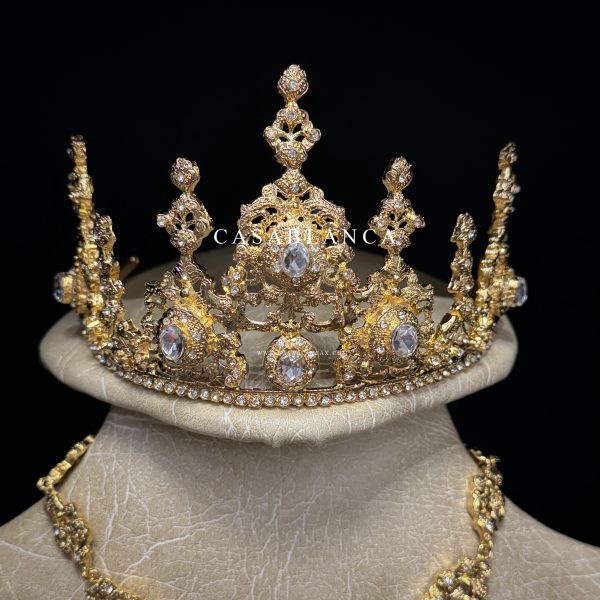 Set di gioielli da sposa marocchini in oro - Nita - Immagine 4