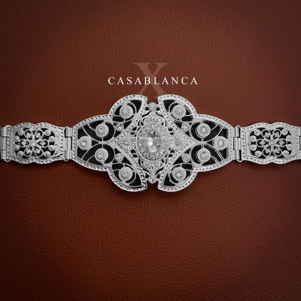 Cintura Marocaine con cintura in argento - Fadya