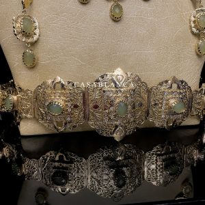 Marokkaanse Gouden Sieraden Set Taqlidi - Kalya - Afbeelding 2