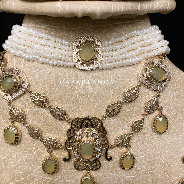 Set di gioielli in oro marocchino Taqlidi - Kalya - Immagine 3