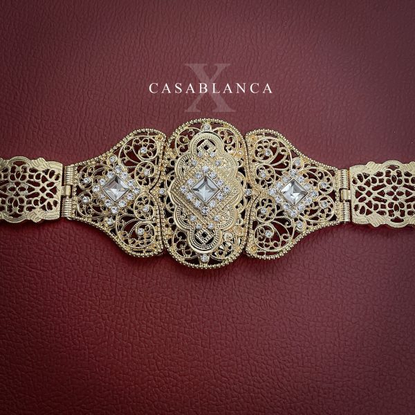 Cinturón Mdama Dorado Tradicional - Catya
