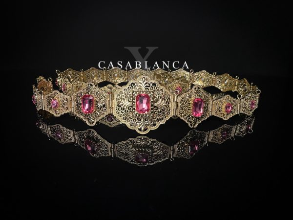 Cintura Mdamma fucsia oro - Yada