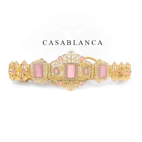 Ceinture Majdoul Or Rose - Mensori