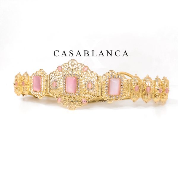 Ceinture Majdoul Or Rose - Mensori - Image 2