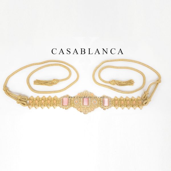 Ceinture Majdoul Or Rose - Mensori - Image 3