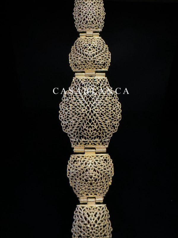 Cinturón Taqlidi Simple Elegante Dorado - Naya