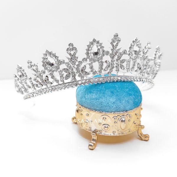 Diadème couronne d'argent - Argent - Image 3