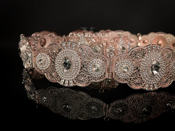 Rose Gold Moroccan Belt - Sosya - Image 2