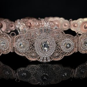 Rose Gouden Marokkaanse Riem - Sosya - immagine 3
