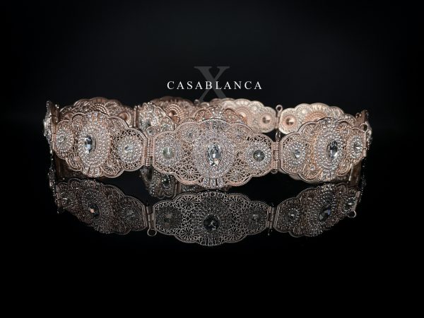 Rose Gold Moroccan Belt - Sosya