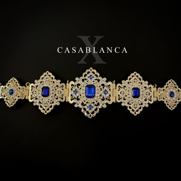 Cintura blu oro marocchina - Jereba