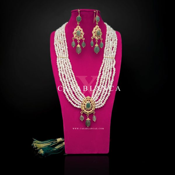 Set di catene in vero argento/oro verde - Kazya