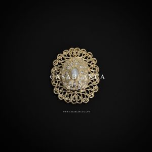 Gouden Marokkaanse Traditioneel Broche - Madzya Opulence – Bild 2