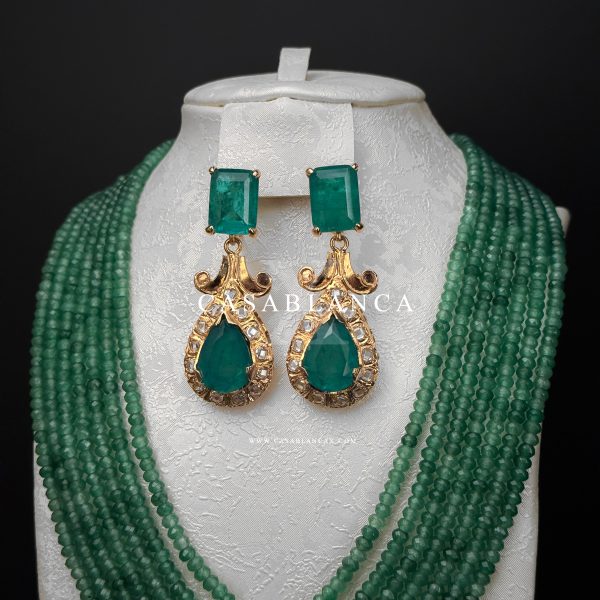 Set in oro verde con orecchini - Charmi - Immagine 3