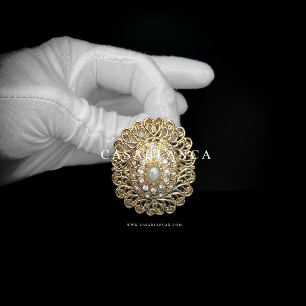 Spilla tradizionale marocchina dorata - Madzya Opulence