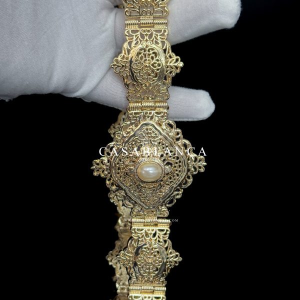 Cintura di perle dorate - Lumina Opulence - Immagine 3